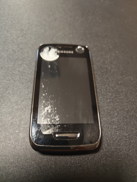 Samsung Wave Y GT-S5380 – Schwarz (Entsperrt) DEFEKT (W20-C43)