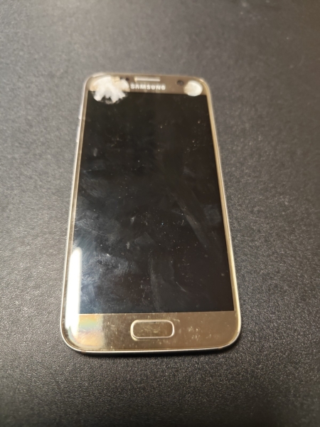 Samsung Galaxy S7 32GB – Gold Platinum (Ohne Simlock) DEFEKT (W20-C26)
