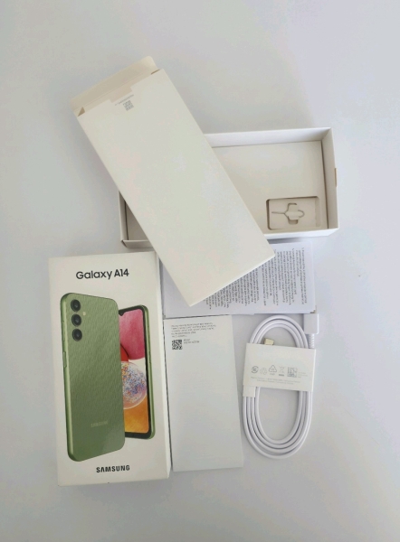 Samsung Galaxy A14 Dual SIM 64 GB Grün Smartphone Handy