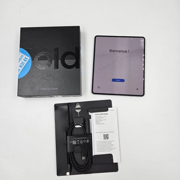 GEBRAUCHT – SAMSUNG Galaxy Z Fold4 256 GB Smartphone Graygreen