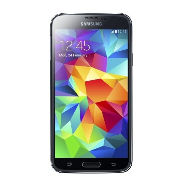 Samsung Galaxy S5 LTE-A + 16GB SM-G901F Schwarz Smartphone „akzeptabel“