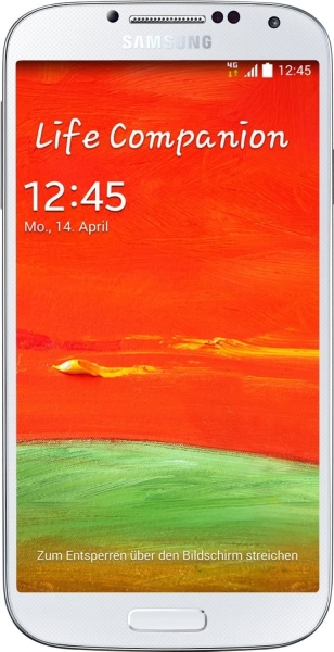 Samsung Galaxy S4 Smartphone 5 Zoll 16 GB LTE Android weiß „gebraucht“