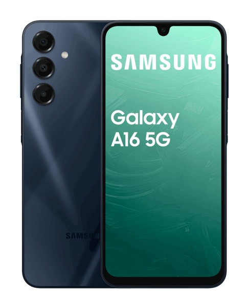 Samsung GALAXY A16 5G A166B Dual-SIM 128GB blue black Android 14.0 Smartphone