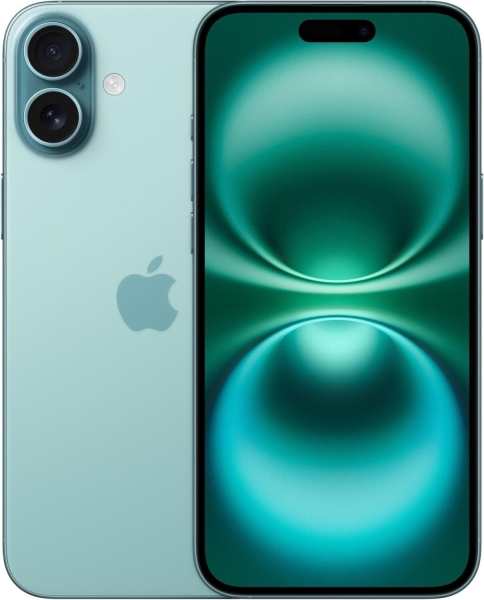 Apple iPhone 16 Plus 6GB/512GB  Blaugrün Smartphone Apple iOS 18 USB-C Dual-SIM