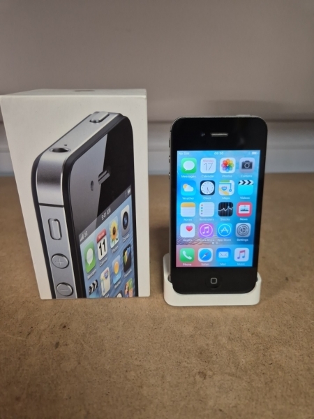 Apple iPhone 4S 16GB schwarz (entsperrt) A1387 Smartphone VERPACKT BESCHREIBUNG LESEN
