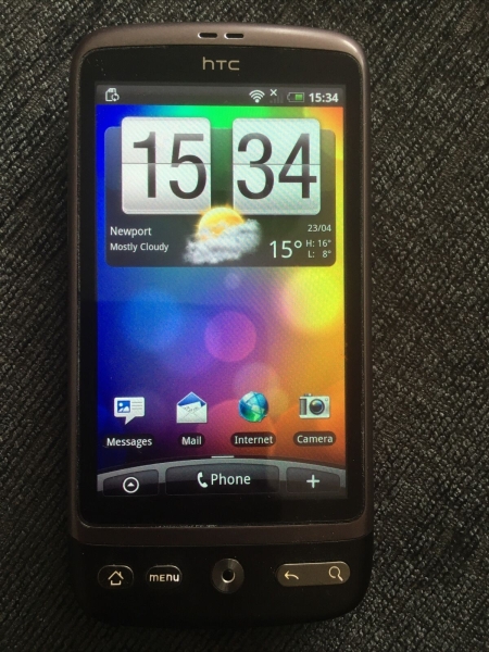 HTC Desire A8181 Smartphone (entsperrt) – Mokka