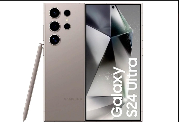 Samsung Galaxy S24 Ultra 256GB Smartphone Titanium Gray Händler Top Ware❤️4
