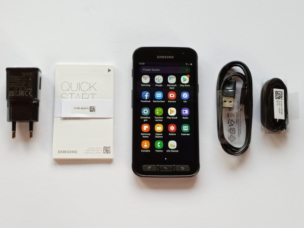 Samsung Galaxy X-COVER 4 – 16GB Smartphone -Schwarz – Ohne SIMLock Sehr gut!