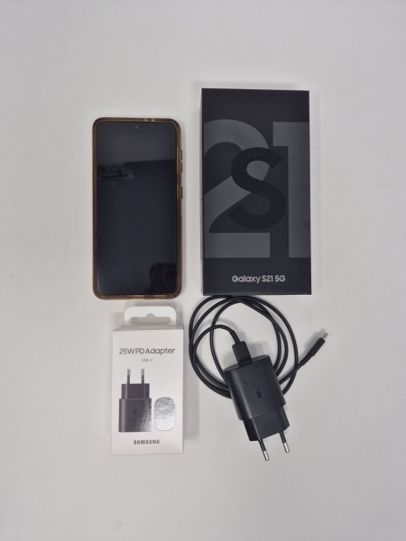 Samsung Galaxy S21 5G – SM-G991B/DS Smartphone Handy 128 GB Phantom Gray