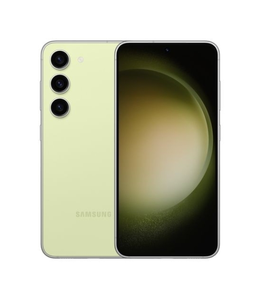SAMSUNG Galaxy S23 5G 256GB Lime – Hervorragend – Smartphone