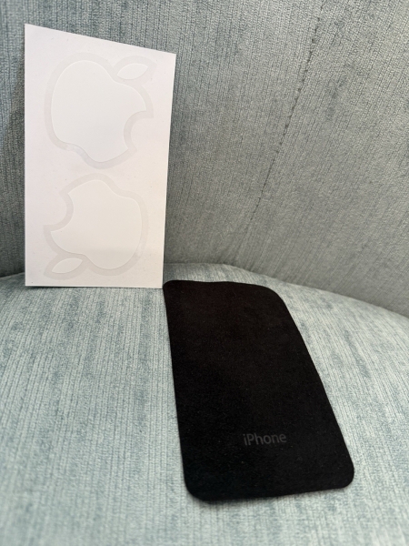 iphone 2g 1. Generation Original Aufkleber Und Mikrofasertuch ��