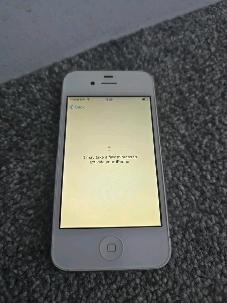 Apple iPhone 4s 8GB Weiß A1387 *Beschreibung lesen*