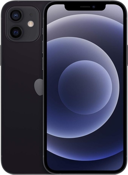 Apple iPhone 12 Smartphone (entsperrt) – 64GB schwarz SIM-frei 5G