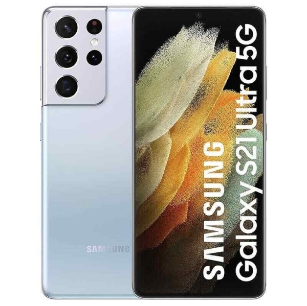 Samsung Galaxy S21 Ultra 5G – 256 GB – Smartphone silberfarben (entsperrt)