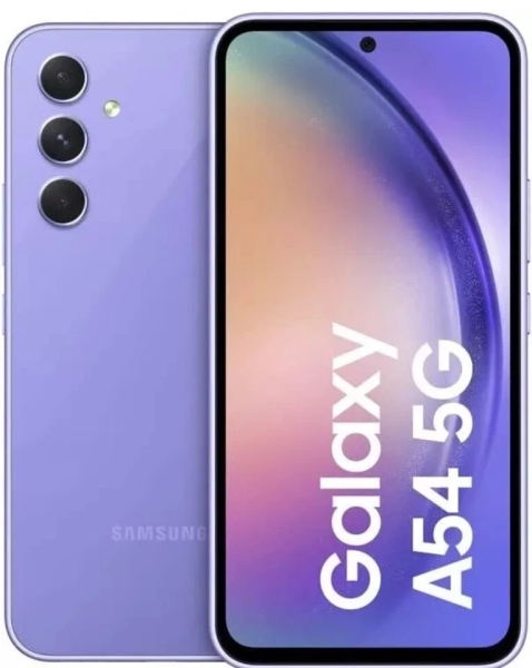 Samsung Galaxy A54 5G 6,4″ Android Smartphone 6GB RAM Dual SIM frei 128GB violett