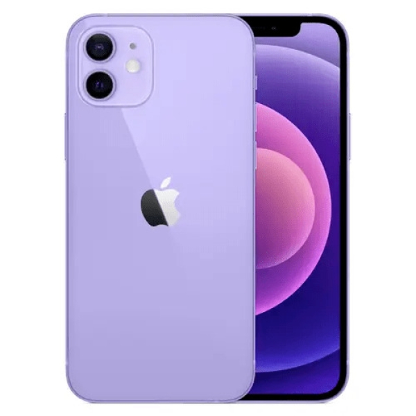 Apple iPhone 12 128GB 5G entsperrt Smartphone lila – 15% Extra RABATT – GUT B+