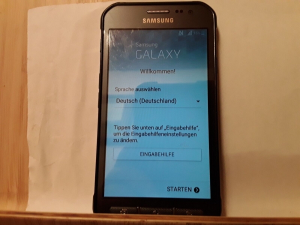 Handy Samsung Galaxy XCover 3 SM G388F schwarz (Ohne Simlock) Smartphone Outdoor
