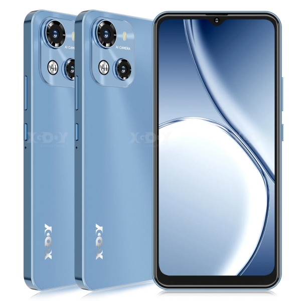 PROMO XGODY X18 6,5″ entsperrt Smartphone 16GB 4G Android 10 Dual SIM GPS BLAU