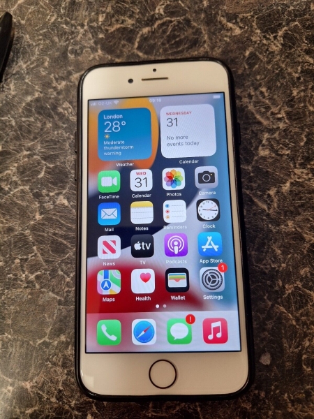 APPLE IPHONE 7 128GB ROSEGOLD IM O2 NETZWERK *BRAUCHT NEUEN AKKU*