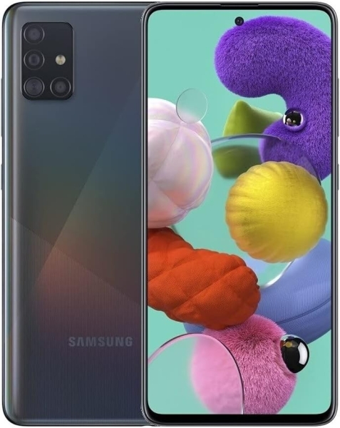 Samsung Galaxy A51 Dual SIM 128GB 2019 – schwarzes (entsperrt) Smartphone ** ** RM