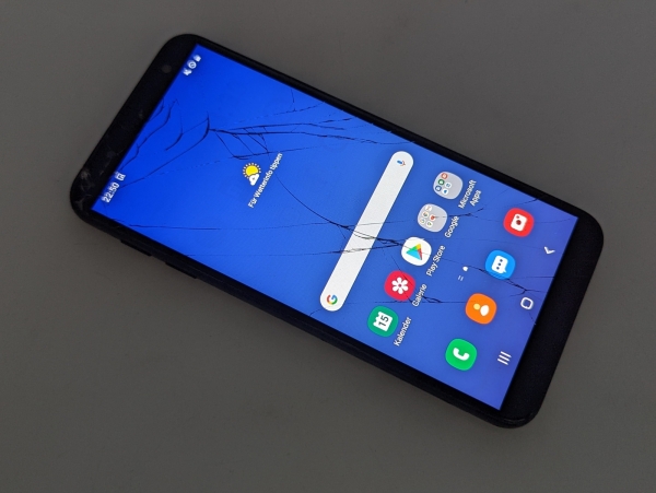 Samsung J6 32GB Black Schwarz DualSim Android Smartphone LTE 4G J600FN 💥