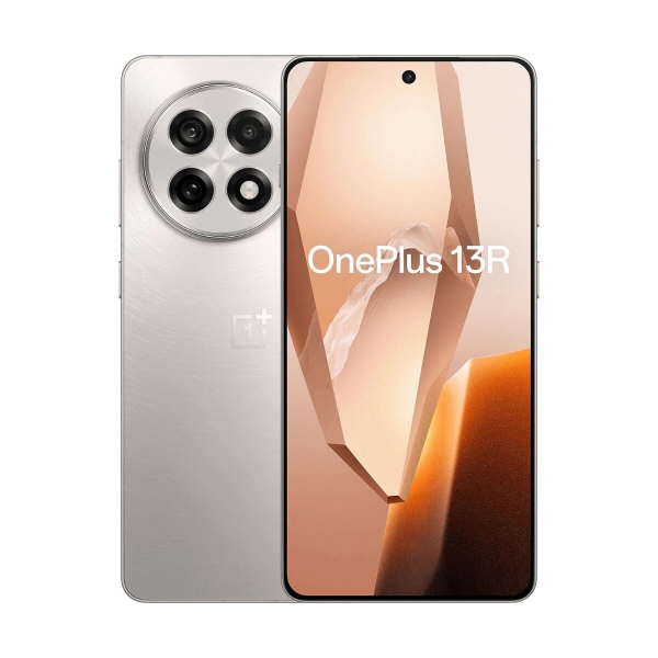 Smartphone OnePlus 13R 5G 6,78″ Octa Core 12 GB RAM 256 GB Silberfarben