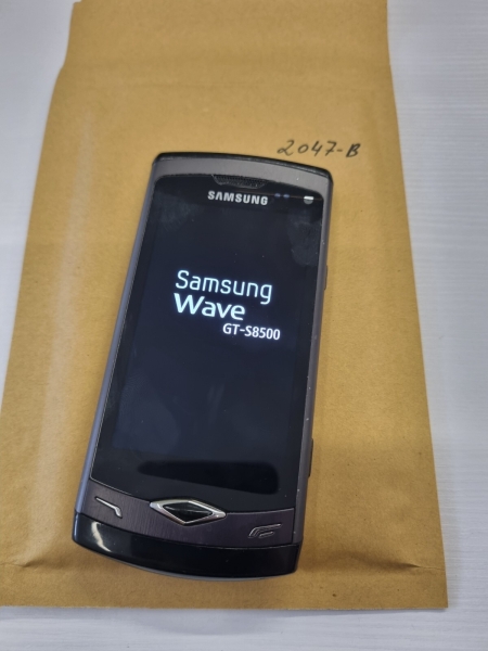 Samsung Wave S8500 5-MP-Smartphone (entsperrt) – Ebony Grey