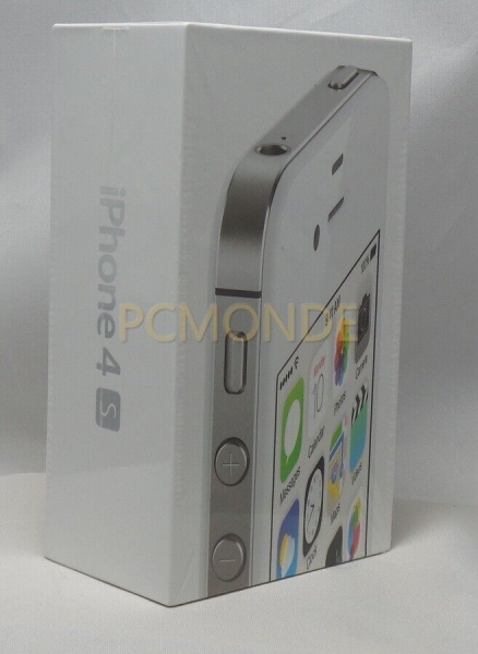 Apple iPhone 4S A1387 verpackt 8GB Smartphone entsperrt – weiß (MF258LL/A)