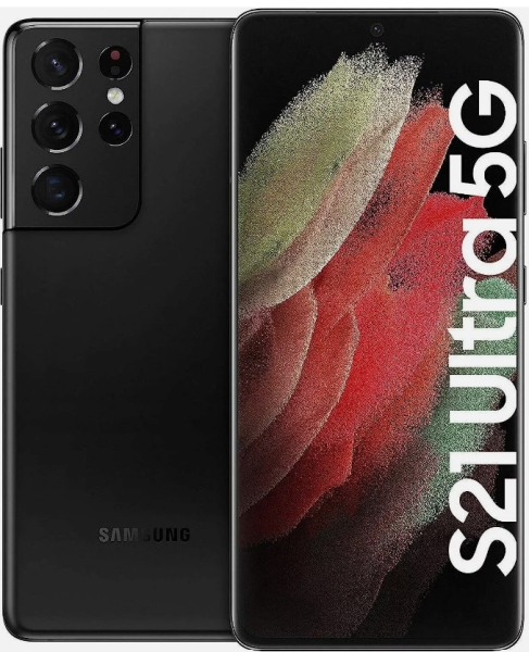Samsung Galaxy S21 Ultra 5G – Smartphone (Dual-SIM) – 128 GB – schwarz (entsperrt)