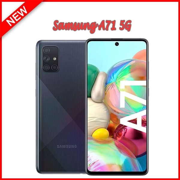 Neu Samsung Galaxy A71 (5G) SM-A716U 6+128GB Handys Ohne Vertrag Smartphone 6.7″