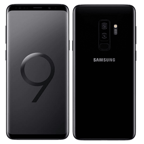Samsung Galaxy S9+ 128GB schwarz entsperrt Android Handy Smartphone gesprungenes Display