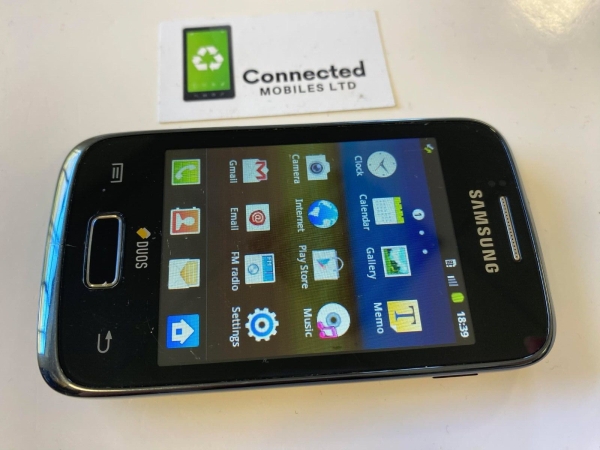 Samsung Galaxy Y Young Duos S6102 Smartphone entsperrt Dual Sim schwarz GT-S6102