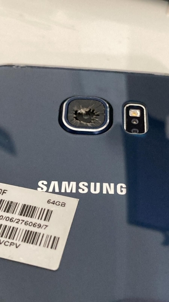 Samsung Galaxy S6 G920F blau entsperrt 32GB 3GB RAM 5,1″ DEFEKT #418