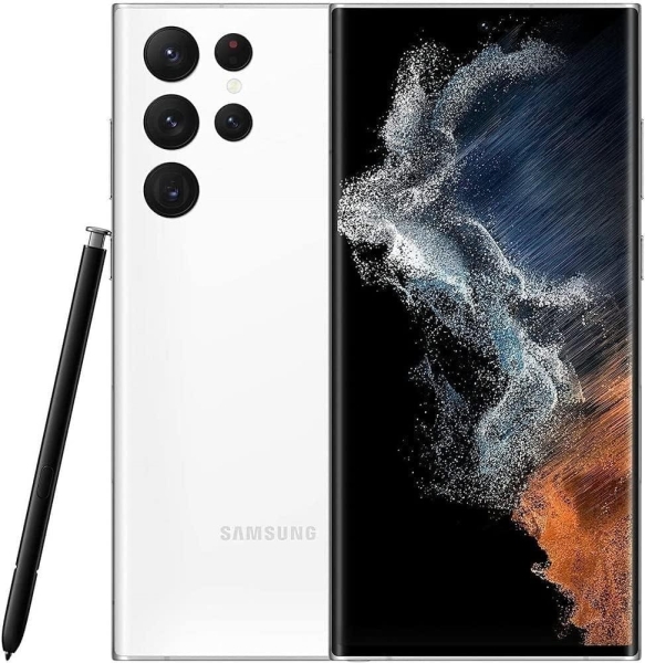 Samsung Galaxy S22 Ultra Smartphone – 1TB/12GB – 5G – entsperrt – Phantom White