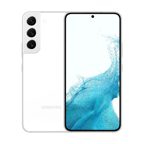 Samsung Galaxy S22 5G Dual SIM Smartphone 128GB Weiß Phantom White Guter Zustand