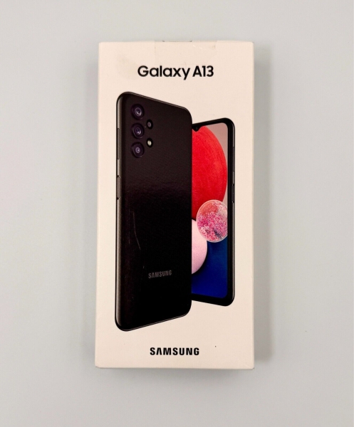 Samsung Galaxy A13 Smartphone 128GB Schwarz Dual Sim LTE Android Handy NFC Entsperren