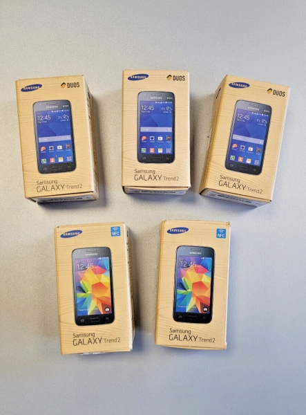 3x Samsung Galaxy Trend 2 und  2x DUOS 3 Smartphone Android Grau SM-G313HU/DS