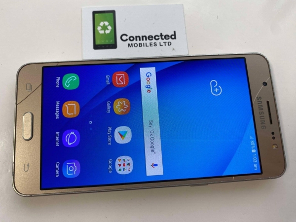 Samsung Galaxy J5 (2016) SM-J510FN 16GB gold (entsperrt) Smartphone 4G – Risse