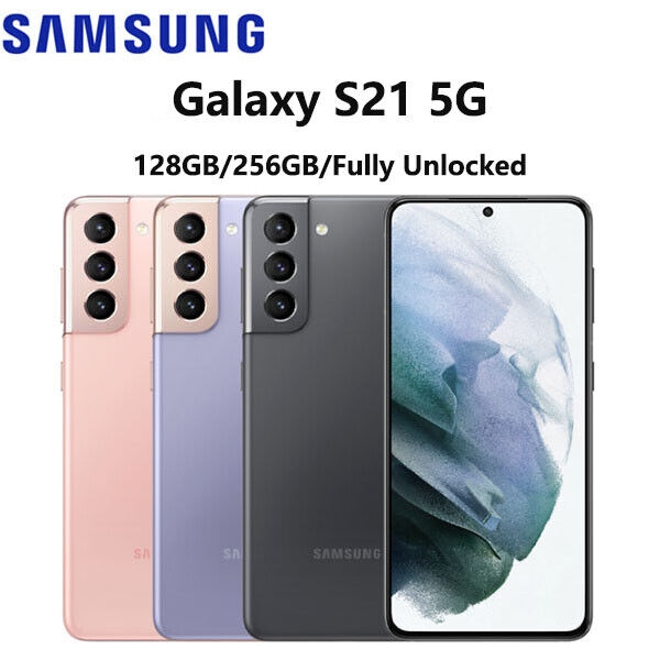 Samsung Galaxy S21 5G SM-G991U 128GB/256GB Ohne Simlock Android Smartphone 6,2″