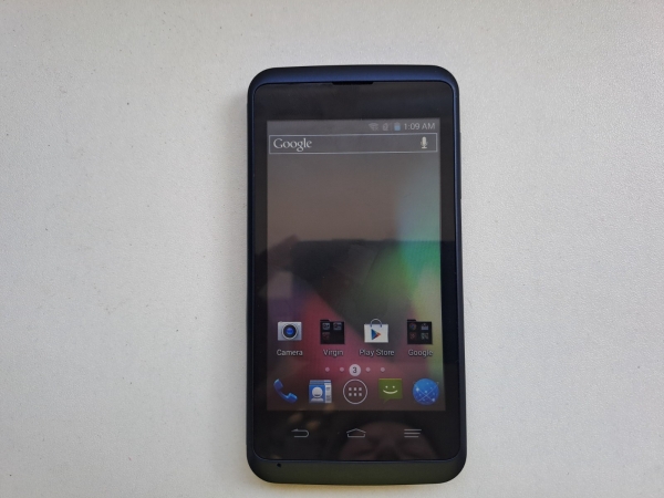 ZTE KIS 3 – Smartphone blau (Virgin Mobile Network)