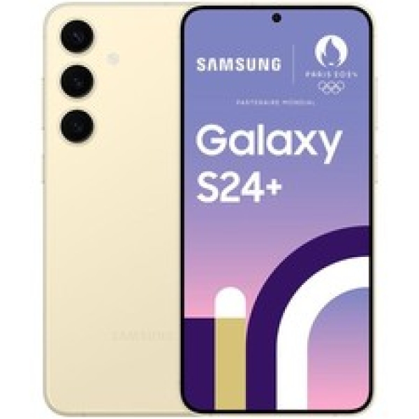 SAMSUNG Galaxy S24+ 5G 256GB Cream – Hervorragend – Smartphone