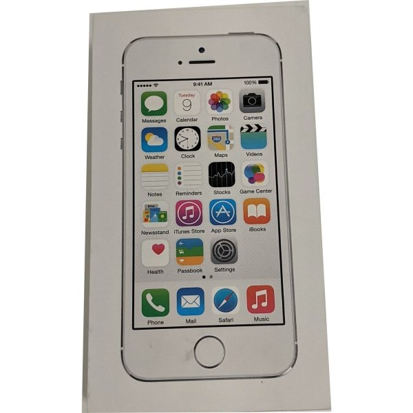 Apple iPhone 5S A1457 Single-SIM 32GB + 1GB Silber werkseitig entsperrt 4G Simlockfrei