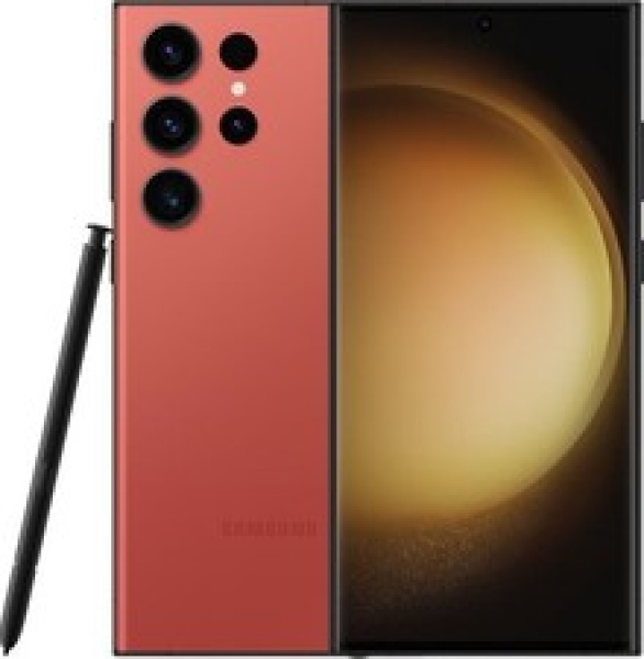 SAMSUNG Galaxy S23 Ultra 5G 512GB Red – Hervorragend – Smartphone