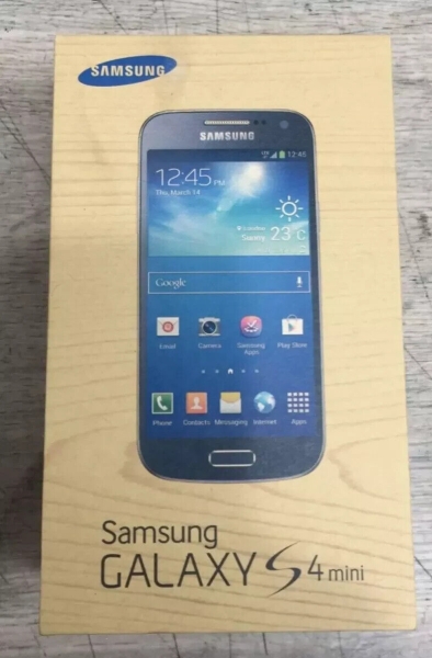 Original Samsung Galaxy S4 mini GT-I9195 – 8GB – LTE schwarz (entsperrt) Smartphone