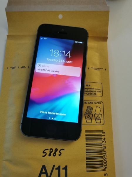 Apple iPhone 5s – 16 GB – Spacegrau (entsperrt) Smartphone