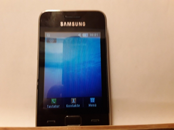 Handy Samsung GT S5220  –  schwarz (Ohne Simlock) Smartphone