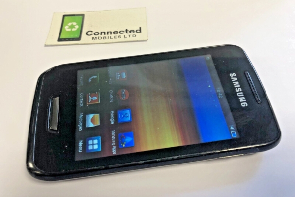 Samsung Wave Y S5380D schwarz (entsperrt) Bada 2 Smartphone – 3G, WiFi, 2MP Kamera