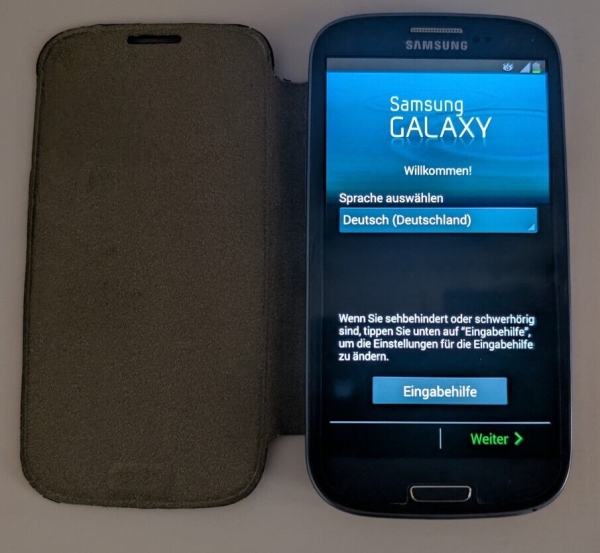 Samsung  Galaxy S III mini GT-I8200N – 8GB – Grau (Ohne Simlock) Smartphone