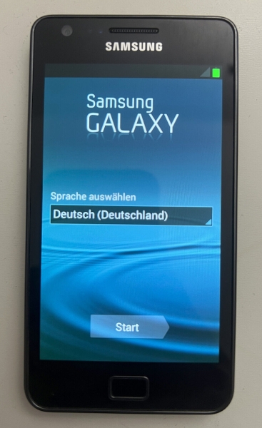 Samsung  Galaxy S II GT-I9100P – 16GB – Schwarz (Ohne Simlock) Smartphone