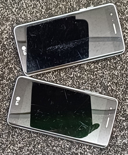 Gebrauchte LG K8 (2017) Aurora Black 16GB entsperrt vollständig getestet funktioniert